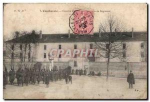 Courbevoie - Army Barracks - Old Postcard