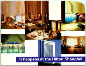 It happens at the Hilton Shanghai, China M-17111