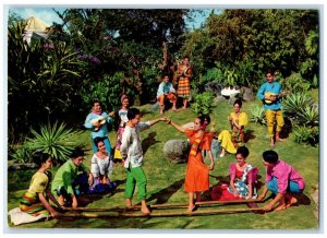 1976 Tinikling The Philippines Most Popular Dance Manila Philippines Postcard