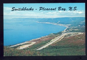 Cape Breton, Nova Scotia-N.S., Canada Postcard, Switchbacks, Pleasant Bay