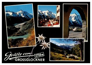 Postcard Austria Greetings from Glossglockner