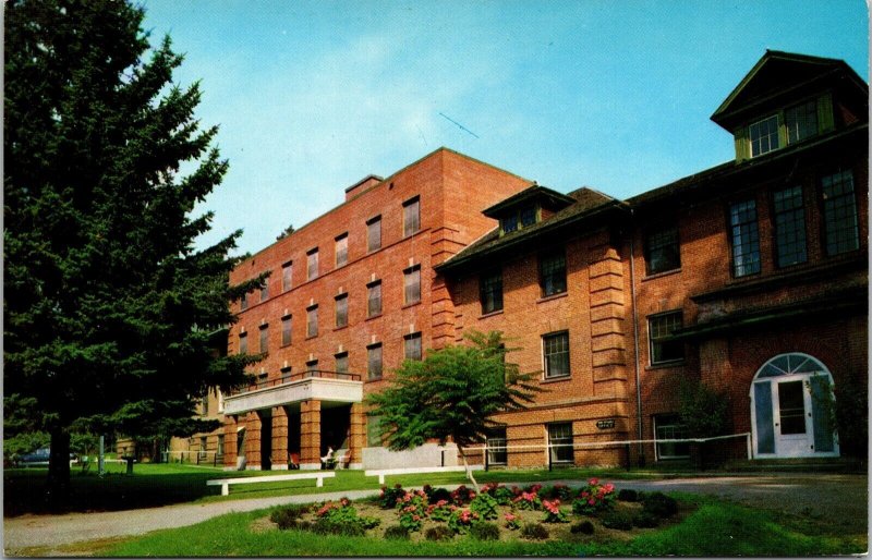 Coeur D Alene Homes Retirement Home Buildings Idaho Streetview Chrome Postcard 