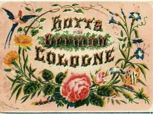 German Trade Cologne Card Victorian Hoyt's Case Klaus & Co Green Bay WI 