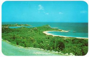 Antigua BWI Half Moon Bay 1950s Postcard Caribbean