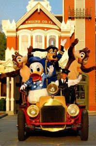 Walt Disney World Police Chief Goofy and His Main Street Volunteers