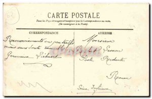 Calais - L & # 39Ecluse Carree Old Postcard