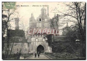 Old Postcard Montmort The Entree du Chateau