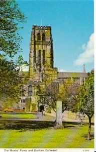 Durham Postcard - The Monks' Pump and Durham Cathedral - Ref 8908A