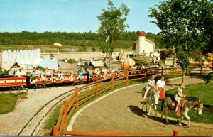 Canada Edmonton Storyland Valley Children's Zoo The Burros