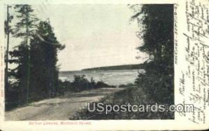British Landing Mackinac Island MI 1907