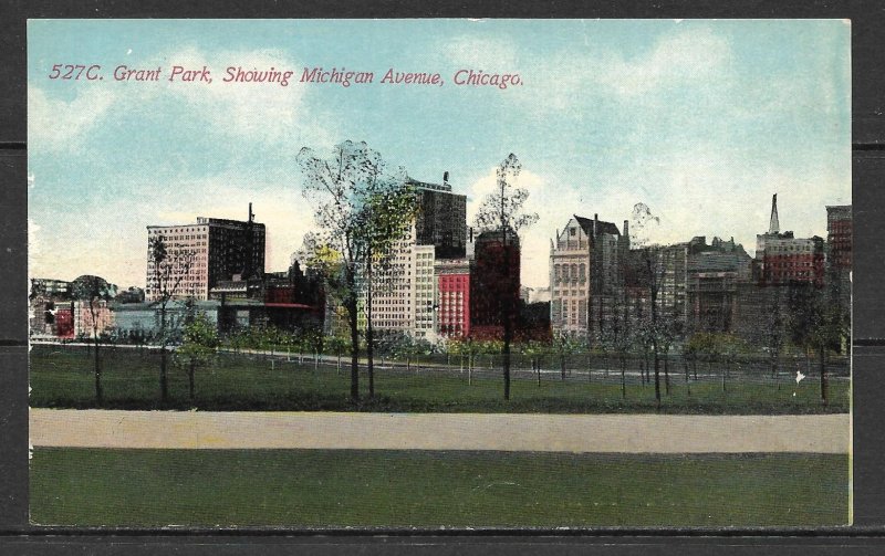 Illinois, Chicago  - Grant Park - Michigan Avenue - [IL-057]