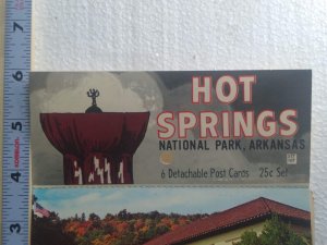 Postcard Album Hot Springs National Park, Hot Springs, Arkansas