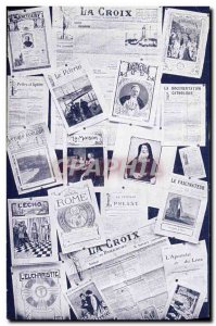Old Postcard Fancy Cross Journal Newspapers