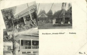 indonesia, SUMATRA PADANG, Pavilion Oranje Hotel (1899) Postcard