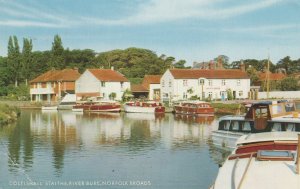 COLTISHALL STAITHE, RIVER BURE, NORFOLK BROADS - Vintage POSTCARD