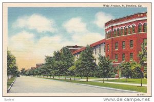 Wold Avenue, Ft. Benning, Georgia,  30-40s