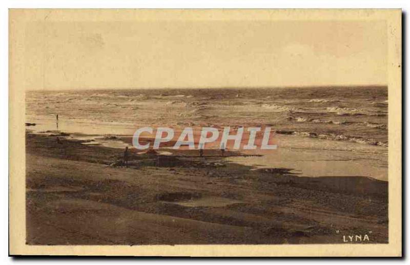 Old Postcard Bray Dunes Beach The Beach