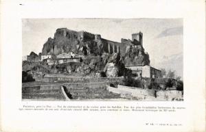 CPA Polignac - prés Le Puy-en-Velay - Vue du Chateau-Fort (636094)