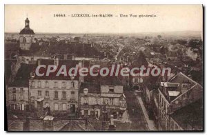 Old Postcard Luxeuil les Bains A general view