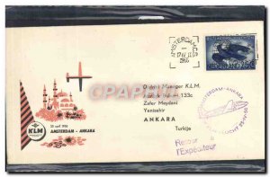 Letter Netherlands Amsterdam Ankara April 25, 1956 Eagle