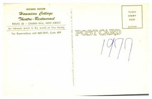 Postcard RESTAURANT SCENE Cherry Hill New Jersey NJ AQ5301