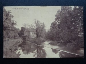 Monmouth Osbaston MONNOW MILLS c1917 Postcard by Photochrom