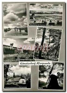 Postcard Modern K�nstlerdorf Worpswede