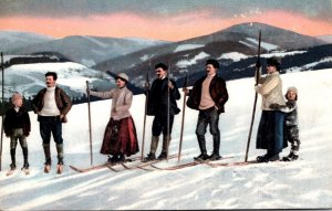 Winter Sports Skiers