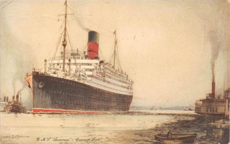R.M.S. Laconia   Cunard Line