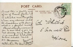 Genealogy Postcard - Whitlock - 5 Cromwell Road - Hove - Ref  4200A