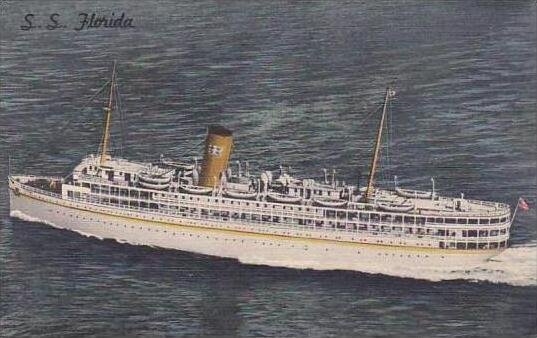P &  O Steamship Company S S Florida 1938 Nassau Cruise