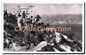 Postcard Old Napoule Chateau d'Agecneft North Miners' Rest Center and Calais