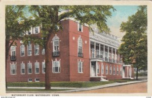 WATERBURY, Connecticut, 1926; Waterbury Club