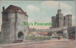 Northumberland Postcard - Newcastle Black Gate and Old Castle  RS34205