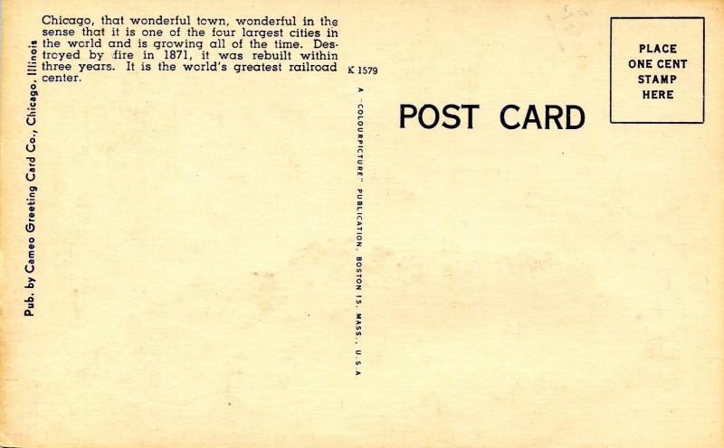 Large Letter - Chicago, Illinois