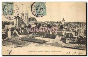 Old Postcard General view taken from Moulins de la Tour St Gilles