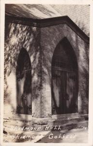 RPPC Skidmore Hall at Skidmore College - Saratoga Springs NY, New York - pm 1950