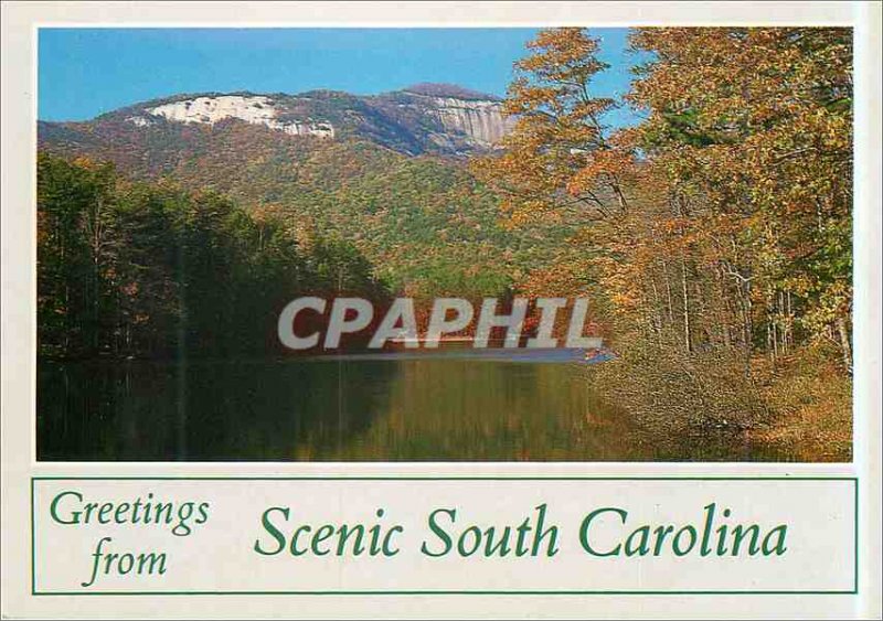 Modern Postcard Greeting from South Carolina Scenic Mountain