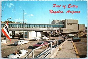 Postcard - Port of Entry - Nogales, Arizona