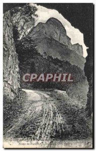 Old Postcard Dauphine St. Pancras Road exit of the tunnel and the Dent de Cro...