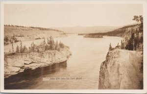 Yukon River below Five Finger Rapids Unused Gowen Sutton RPPC Postcard H20