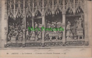 France Postcard -Amiens, La Cathedrale, L'Ancien Et Le Nouveau Testament RS33812