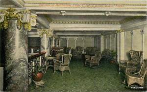 C-1910 Owyhee Hotel Boise Idaho Interior Mezzanine Floor interior postcard 10525