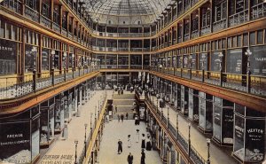 Superior Arcade Interior Cleveland Ohio 1910c postcard