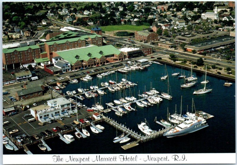 Postcard - The Newport Marriott Hotel - Newport, Rhode Island