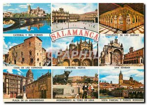 Postcard Modern Salamanca Catedral Y Rio Tormes Convento de las Duenas