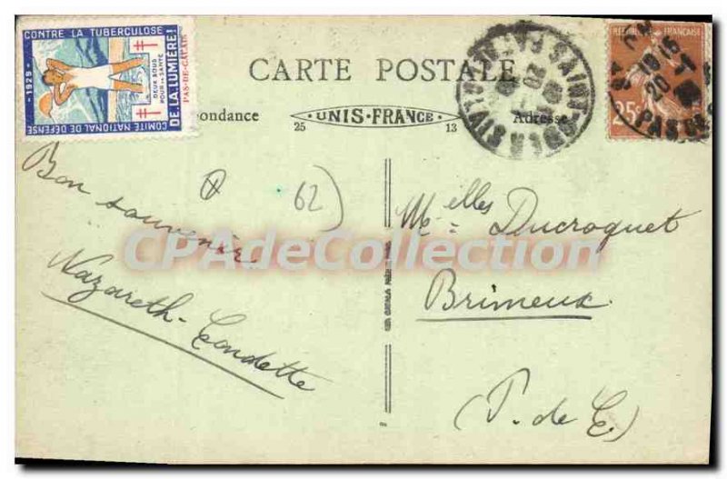 Postcard Old Saint Omer Hotel De Ville