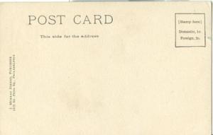The Angry Ocean, early 1900s unused Postcard