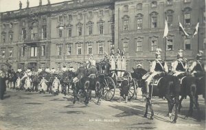 Germany  Saxony-Anhalt  Merseburg German Royalty Parade Royal Coach c.1905 