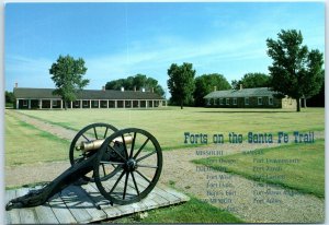 Postcard - Fort Larned National Historic Site, Kansas 